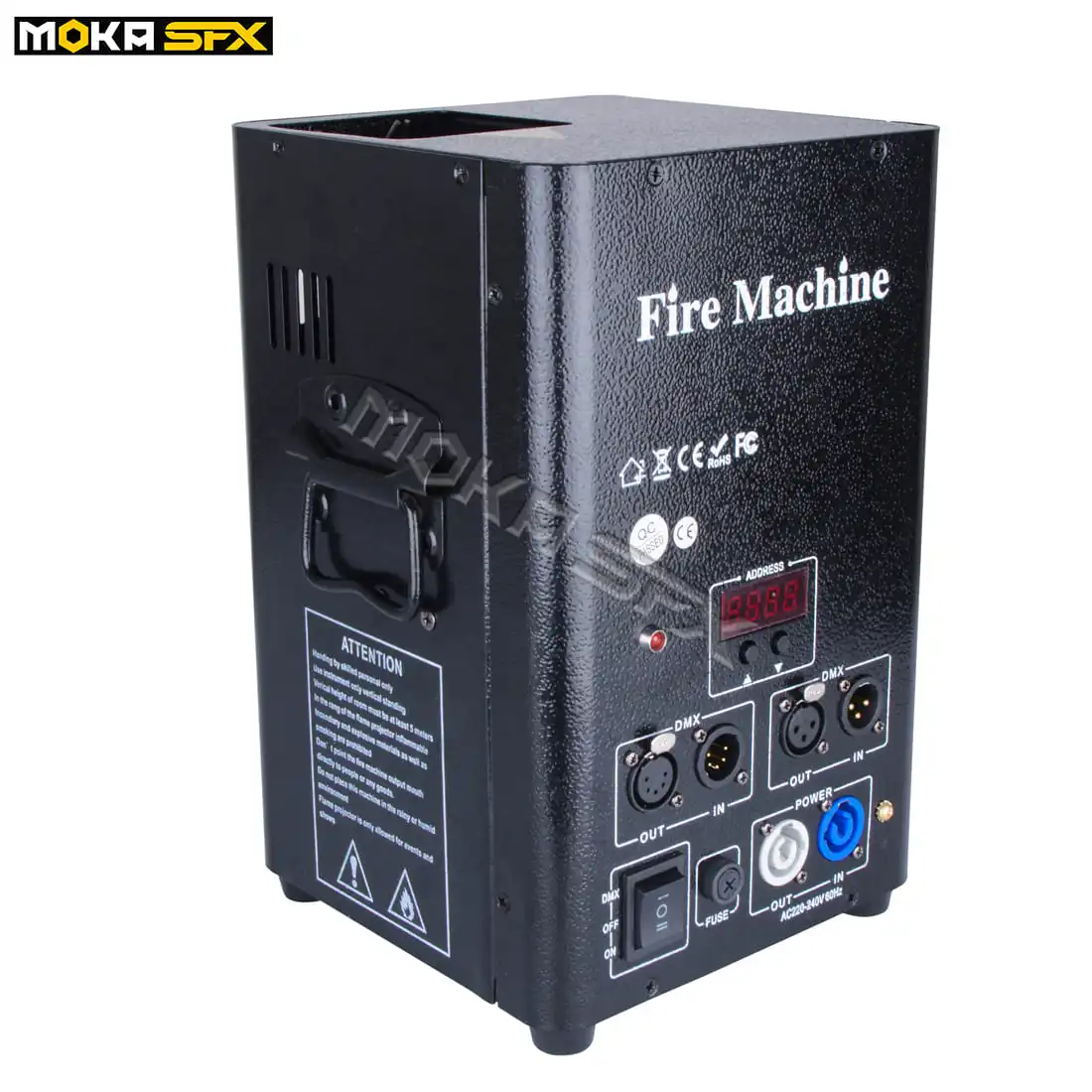 MOKA H-E01 Flame Projector Fire Machine Stage Special Effect For DJ Party Wedding
