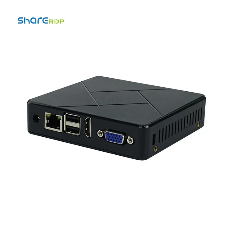 SHARE Latest vmware Zero Thin Client PC FL200M A53 4 Cores 2.0GHz HD VGA USB LAN WIFI Thin Client PC For Digital Signage School