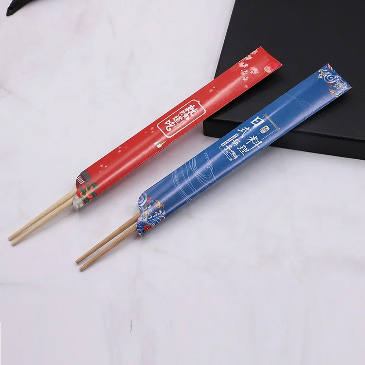 Wholesale Personalized Gift Set Bamboo Chopsticks With Paper Cover