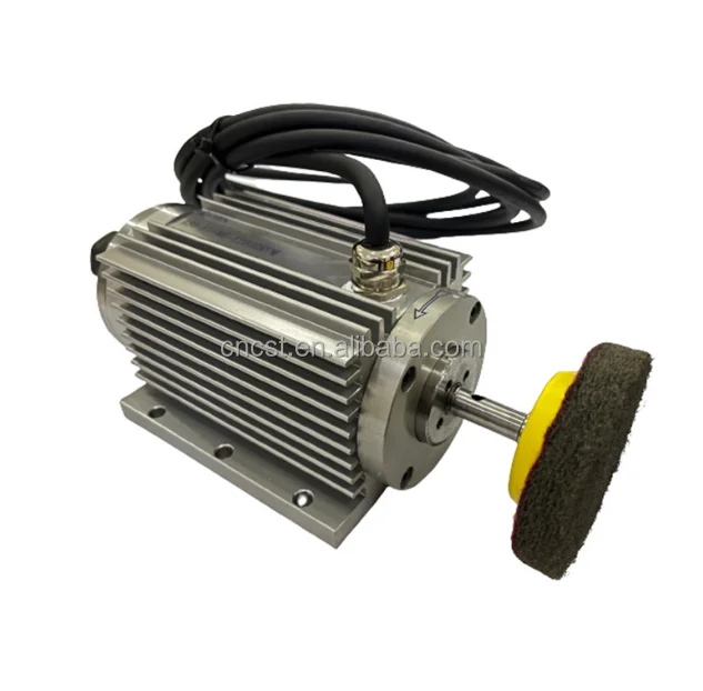 Manufacturer customized CNC permanent magnet spindle 12000rpm 600W BLDC motor high torque spindle permanent magnet motor ER16