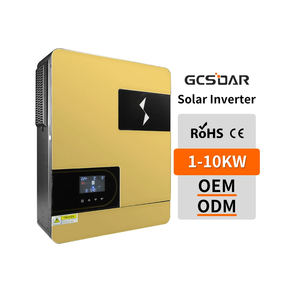 GS Series Dc/Ac Inverters Wholesale 10 Kw Solar Inverter on off Grid Hybrid With WIFI&GPRS available for IOS and Android