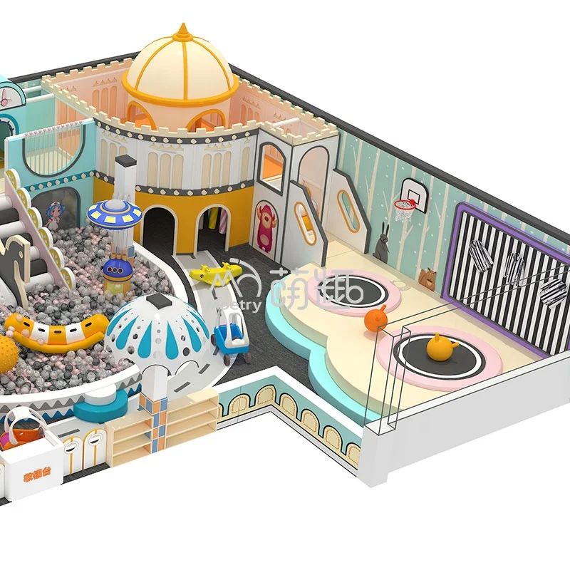 Moetry Customized Design Kids Indoor Play Ground Game for Amusement Park Resort