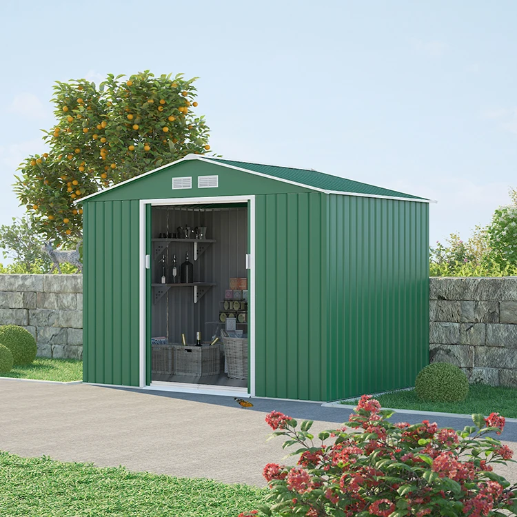 3.64m2 6.6.6x6ft strong and classic Garden Shed storage 201x181x190cm
