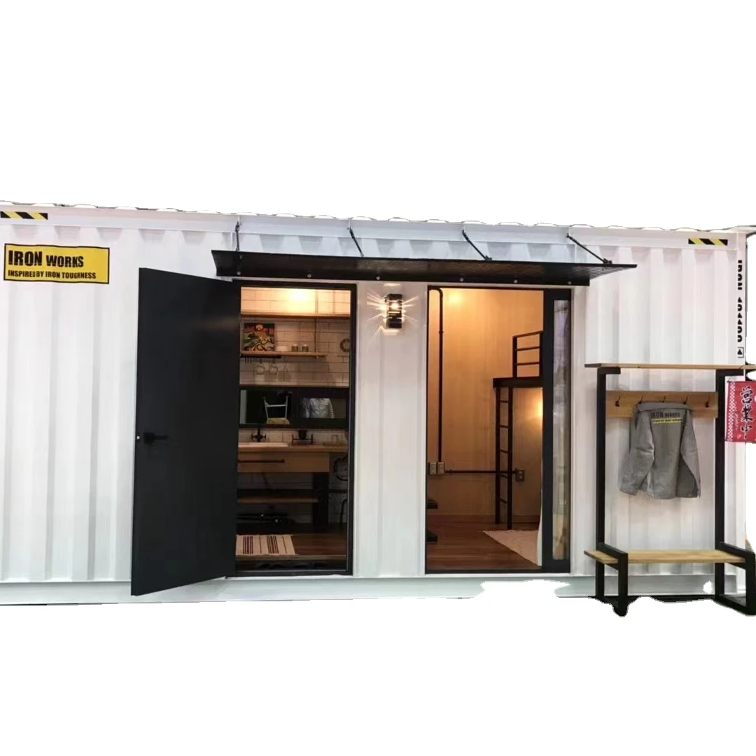 20 футов корпус мини-хранения отель кофе-бар роскошный контейнер дома дом сборный в