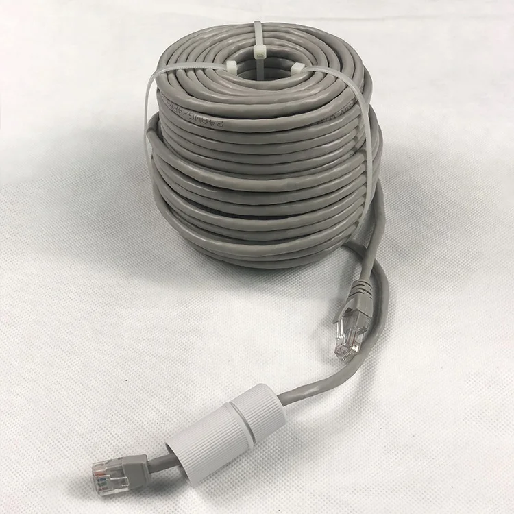 IP Camer Cable 100FT with waterproof connector in stock