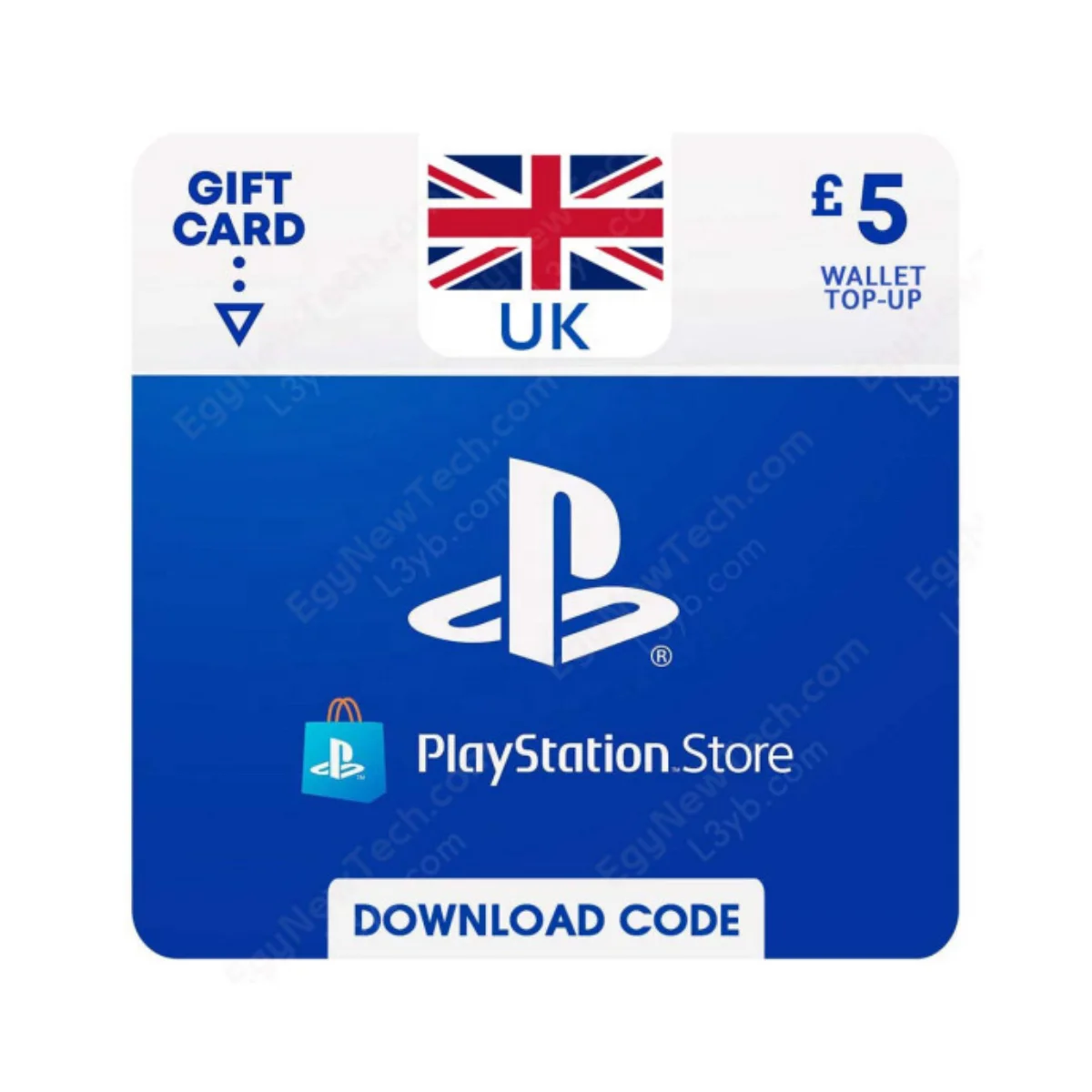 PSN 5 / 10 / 20 / 25 / 40 / 50 GBP UK Stackable For PS 3/4/5