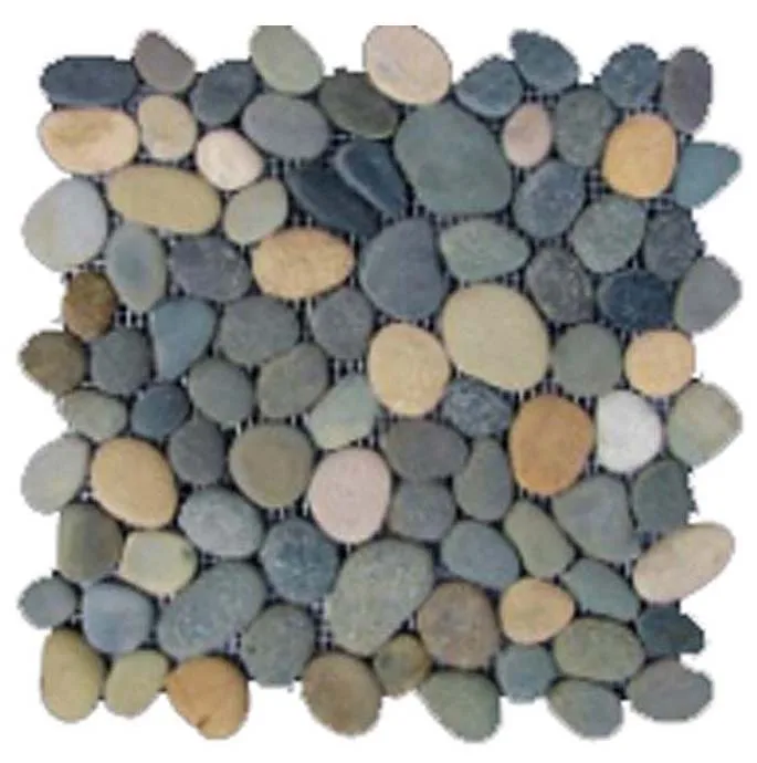 Bali Natural Brown Pebbles Mosaic Tile - Indonesia Natural Brown Pebbles Stone Mosaic
