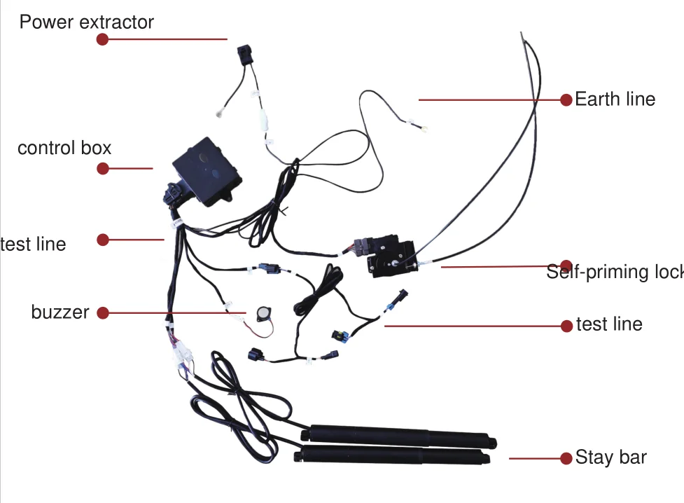 Car Automatic Power Electric Tailgate Lock for Tesla Model 3 Power Frunk Foot Sensor Use for Front Trunk 2019-,2020- Yuexing99