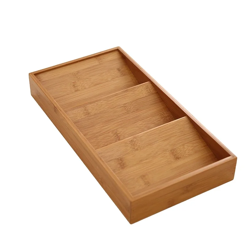 3-ярусный бамбуковая подставка для специй шкаф ящик лоток организатор