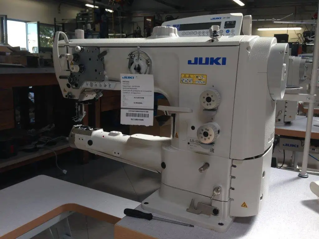 Japanese brand  Jukis LS-2342 series Cylinder Arm Walking Foot Machine - Expert efficiency and beautiful stitch quality