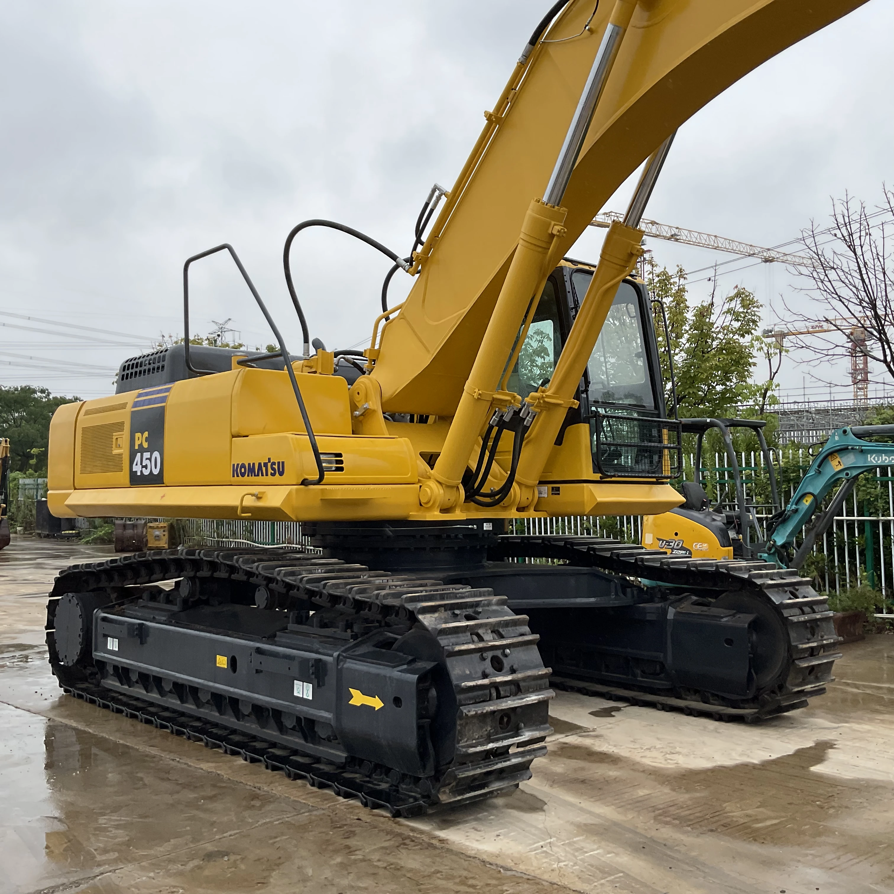 Japan used excavator komatsu PC450-8,komatsu heavy excavator for sale