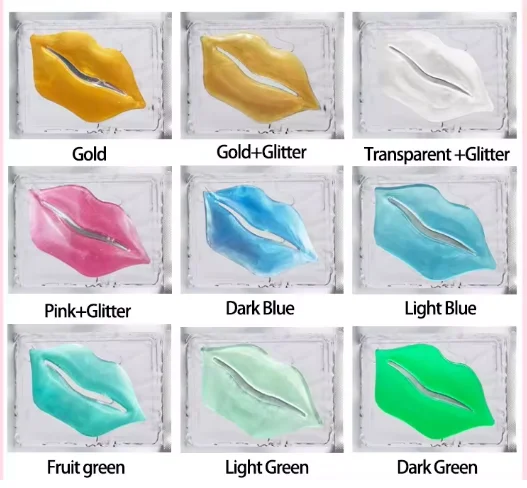 Wholesale Hydrogel  Sleeping Lip Patches Long Lasting  Moisturizing Lip Mask for Lip Care
