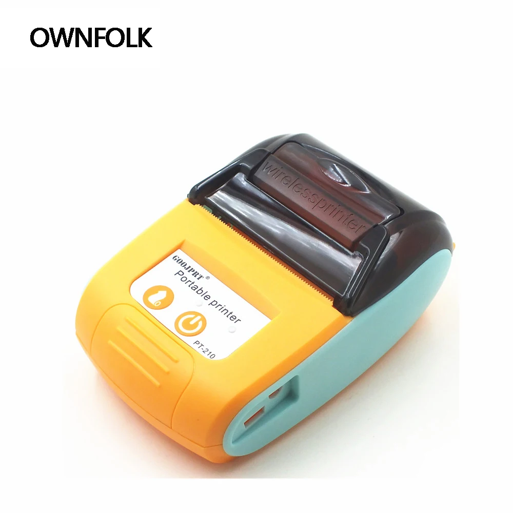 58 мм USB беспроводной Мини чековый портативный термопринтер для