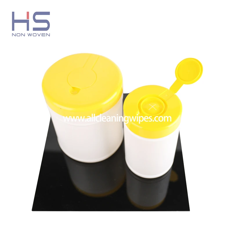 manufacturer nonwoven fabric wipes in canister for hospital