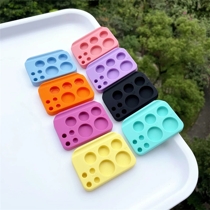 Lash Lift Palette Brow Lamination Pallet Lifting Tint Tray Reusable Silicone Dye Plate Dish Perm Container