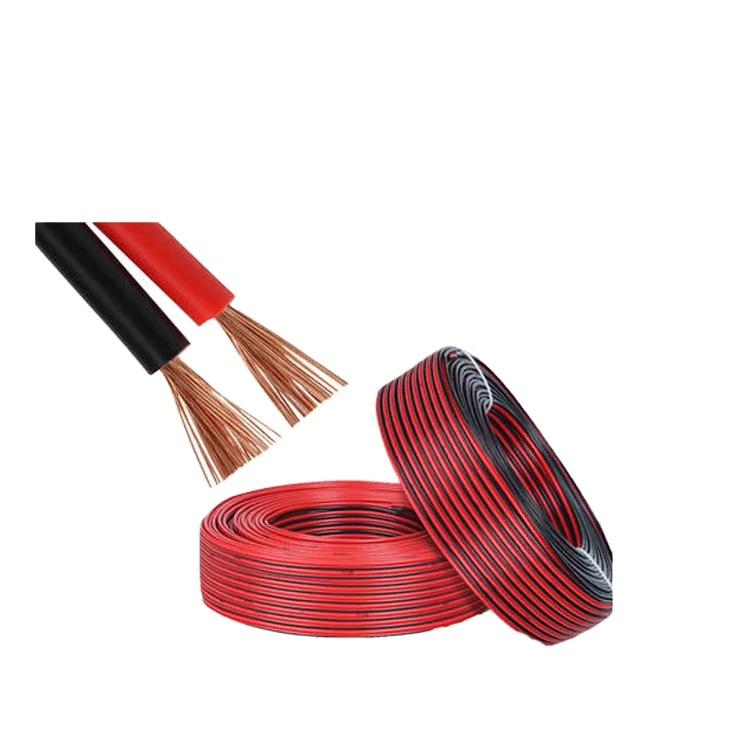 Manufacturers hot selling RVB copper conductor pvc flexible flat electric wire power cable