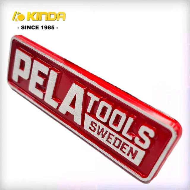 Custom Metal Logo Name Plate Etched Aluminium Label 304 Stainless Steel Nameplate