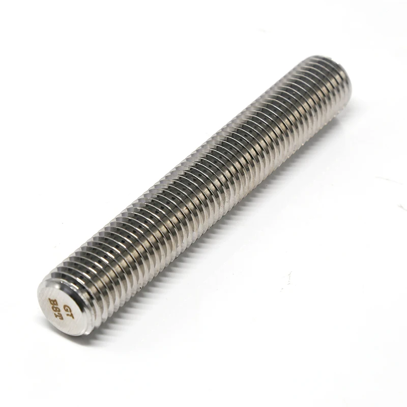 Stainless Steel B8 Astm A193 Bolts And Nuts Hex Gr. Cl1 / Gr.8 Gr Threaded Rod with A194 8 8M Heavy Nut Stud Bolt B8m Classe 2