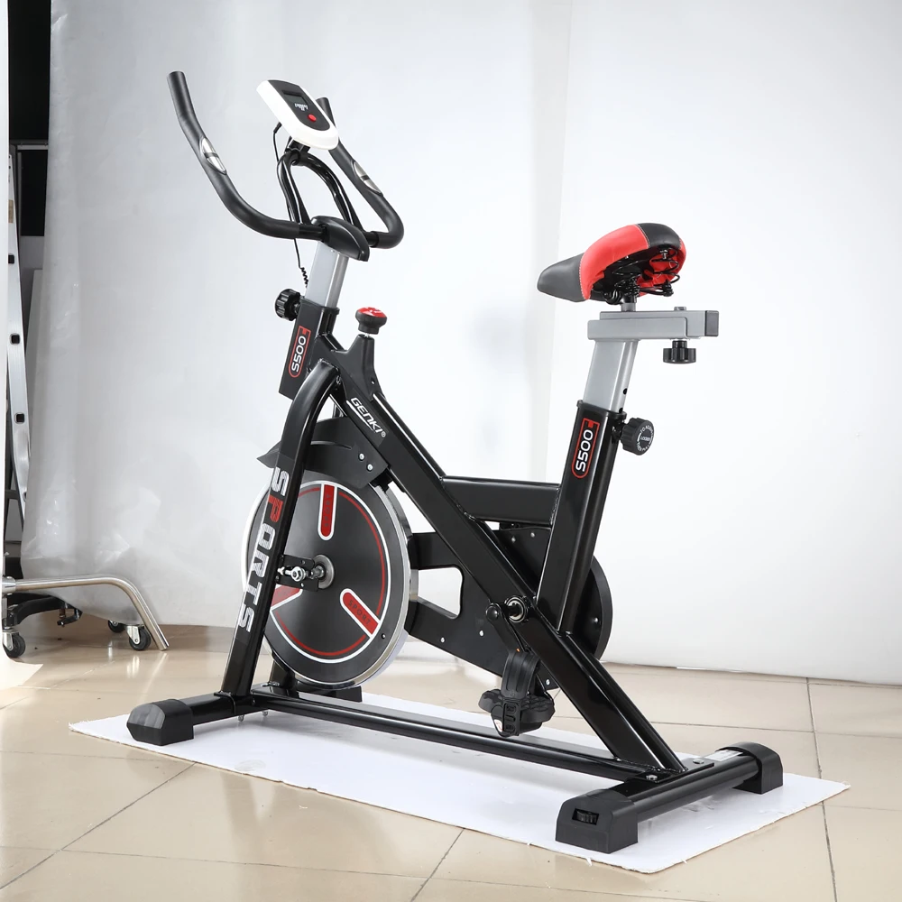 Sale Cardio Training Brake Pads Pedals Heavy Duty Led Computer Speedometer Magnetic Commercial Gym Spin Spinning Bike Wholesale