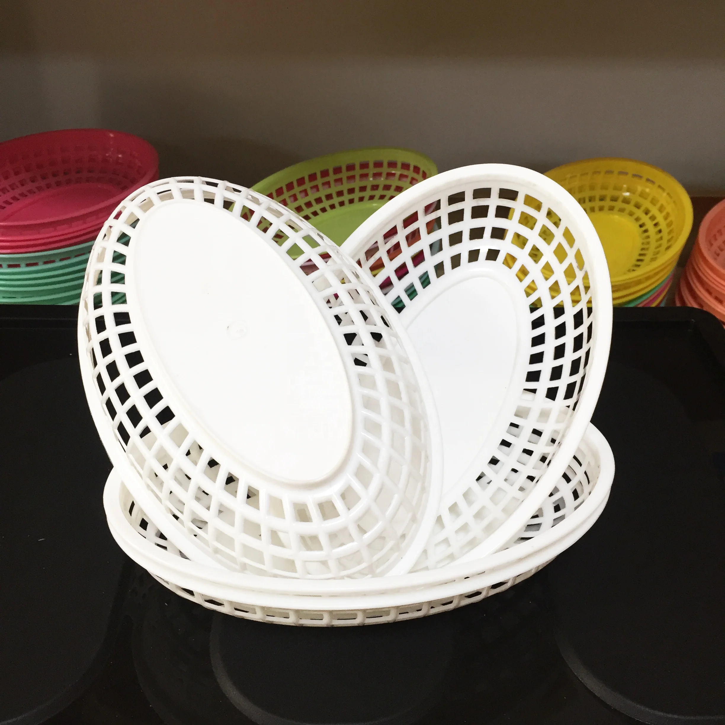 plastic basket for dried fruite/ candy/snacks
