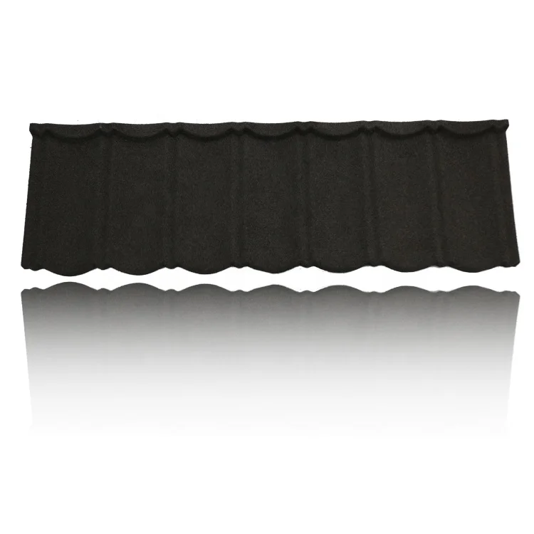 
China Roof Materials Bond Stone Coated Metro Tile for Thatch Roofs 
