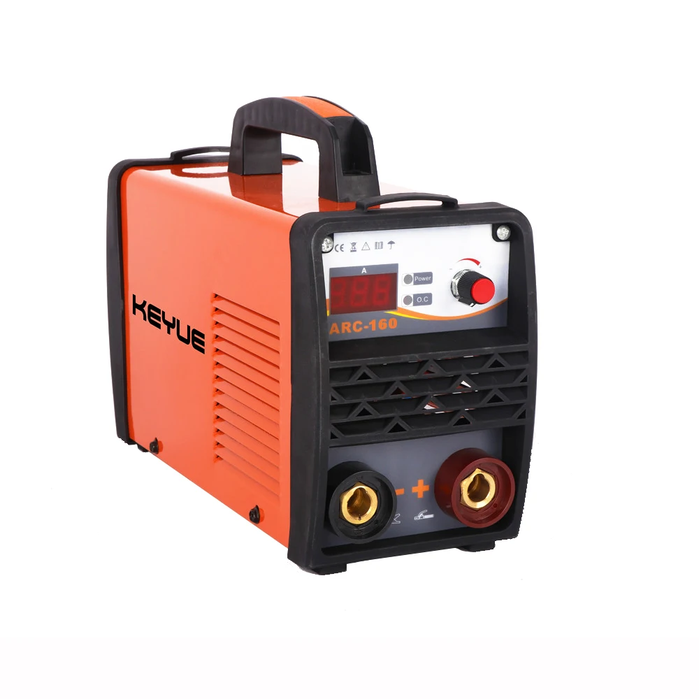 single phase 220V 160A single board anti-stick/arc force/hot start portable DIY MMA IGBT DC Inverter arc welder MMA-160