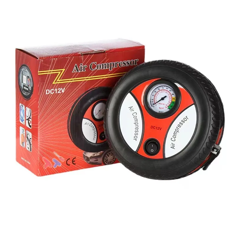 Car air pump 260PSI DC 12V Auto Pumphot sale Portable Electric Mini Tire Inflator Air Compressor