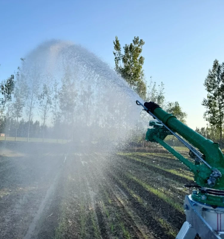 China Agriculture Irrigation large water spray gun Long range atomization uniform irrigation system for sale