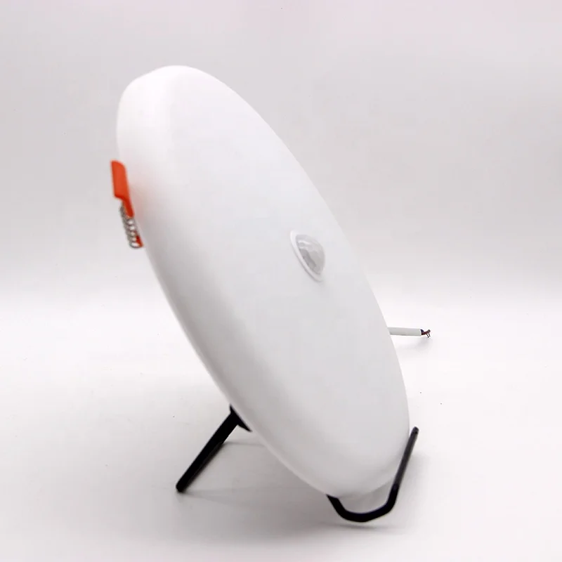 Factory Direct Round Indoor Recessed Ceiling Light motion sensor 9 10 18 24 36 48W Frameless LED Panel Light