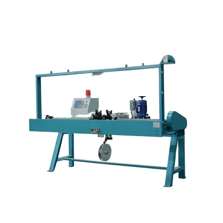High speed automatic and semiautomatic shoe lace and bag handle tipping machine