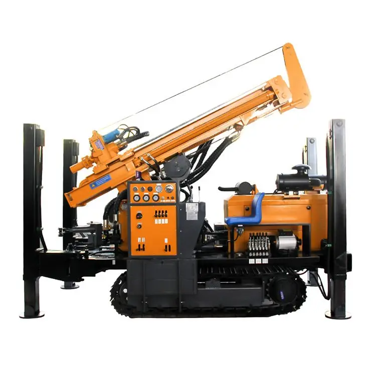 Large capacity cheap price crawler water well drilling rig For Sale Prices