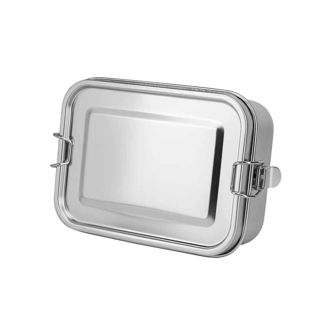 Stainless Steel Bento Lunch Box With Leakproof Plastic Lid Kids Steel Lunch Container For Teenagers Microwave Safe