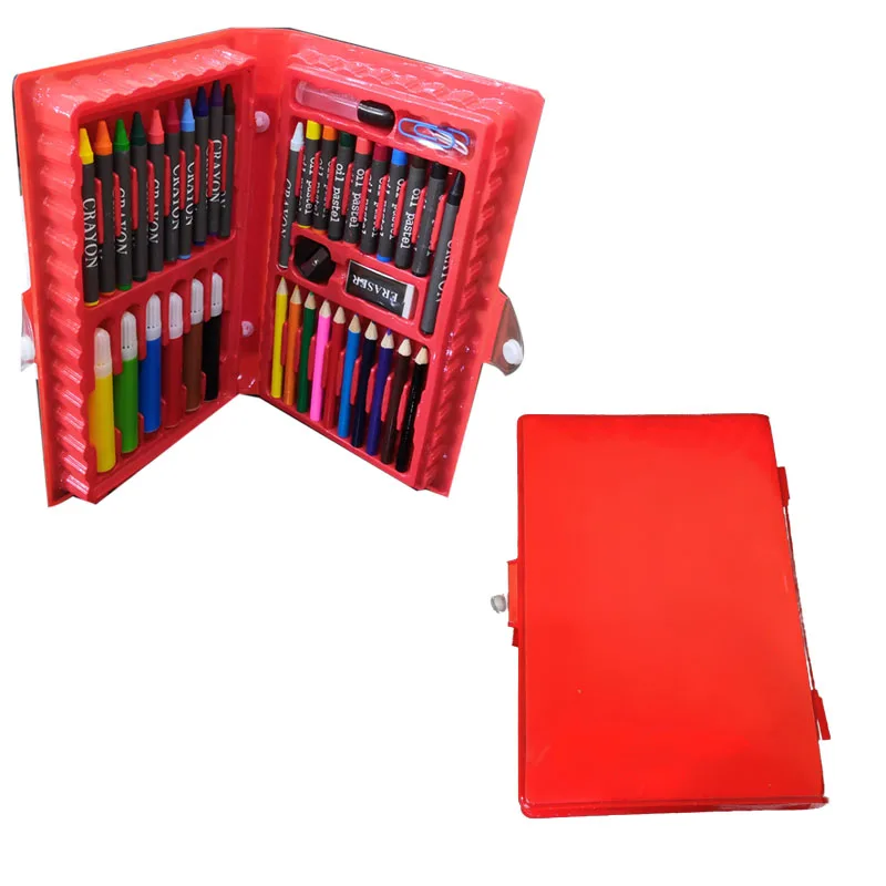  42PCS water color Painting Drawing Deluxe Kids Gift Cover Custom stationery marker pen Color Art