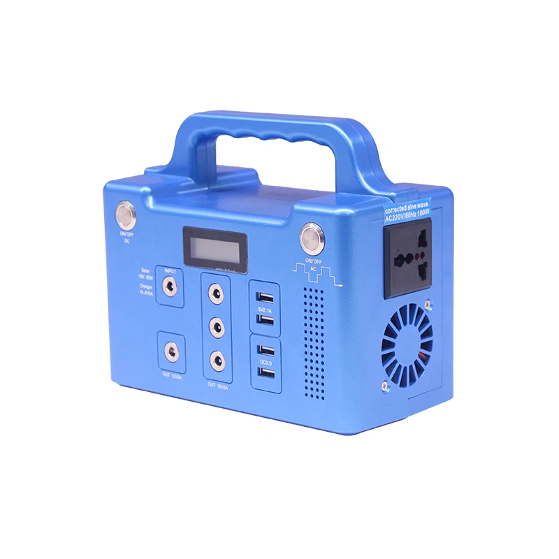 Entelechy 160w 300w portable solar power generator lighting light kit system with speaker FM radio