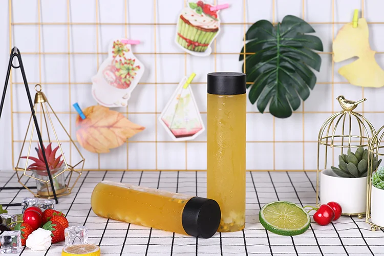 PET Bpa Free Bulk Empty Pet 600ml 500ml 400ml bottles for juice business plastic bottles for juice