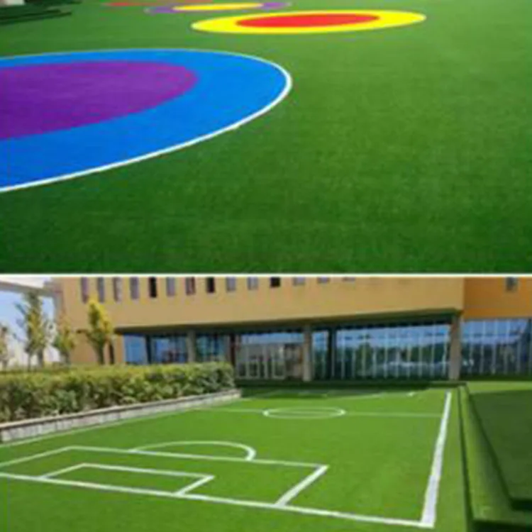 Soccer carpet soft make grass non infill artificial grass lawn  for outdoor soccer