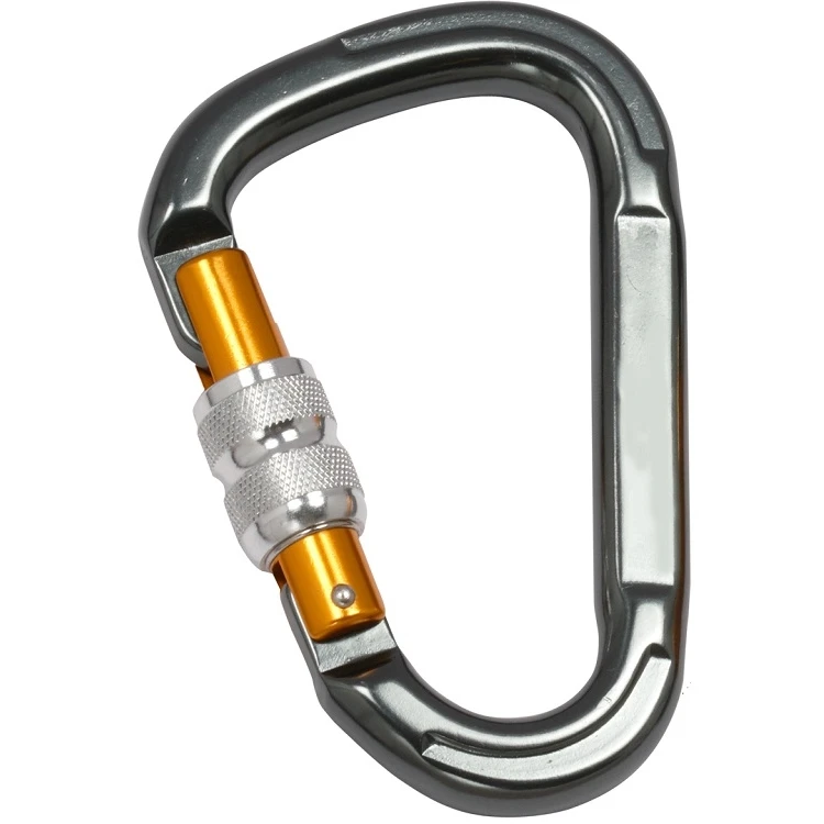 Pear Shaped Aluminum Carabiner