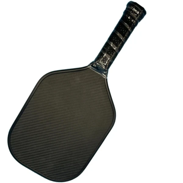 High Quality OEM Pickleball Racket Frosted Raw 3K  Carbon Fiber 16mm With Pickleball Edge Tape Thermoformed Pickleball Paddle