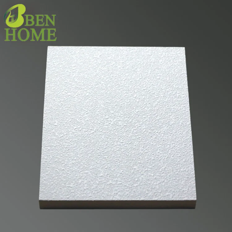 15mm Rockwool Acoustic Insulation Ceiling Panels For Hospital