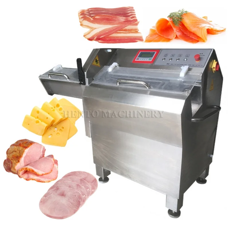 High Efficiency Slice Meat Cutting Machine / Stainless Steel Cheese Slicer / Slicing Machine For Meat