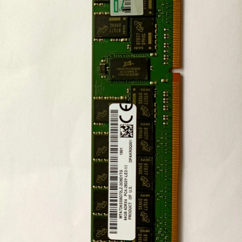 64GB PC4-23400 288-pin DDR4 SDRAM LRDIMM для выбранных моделей P19044-B21 SC
