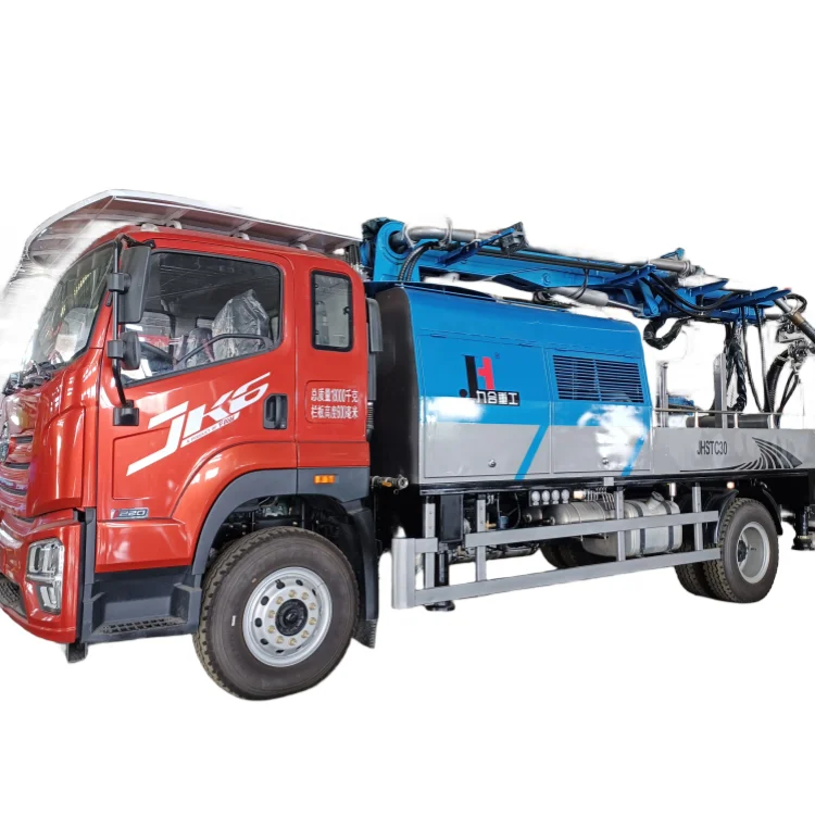 Hot sale 30m3/h JHGHP30/JHSTC30 mobile wet shotcrete machine Wet Spray Machine