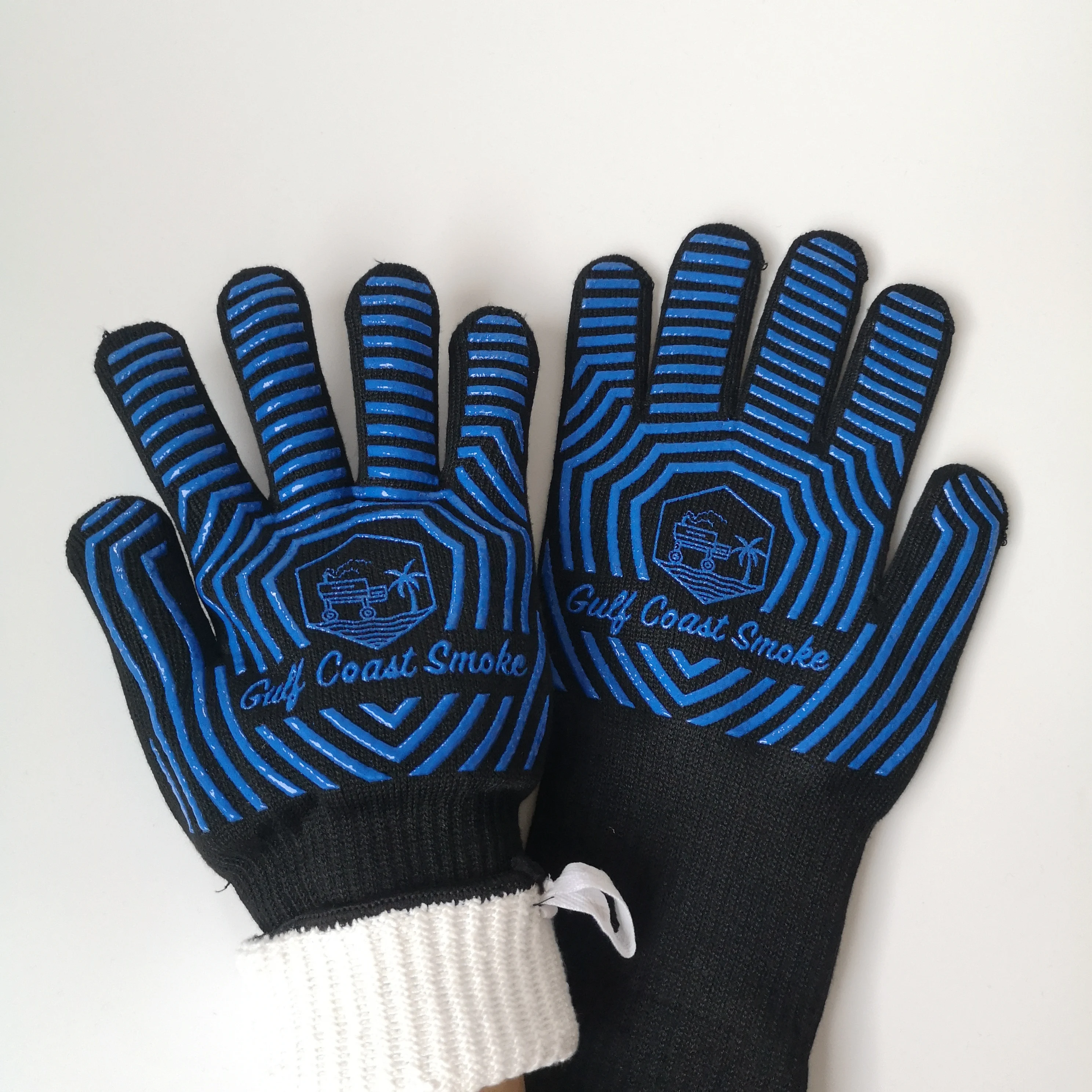 Барбекю перчатки цвета могут быть выполнены по индивидуальному заказу термостойкие 500/800 градусов барбекю перчатки