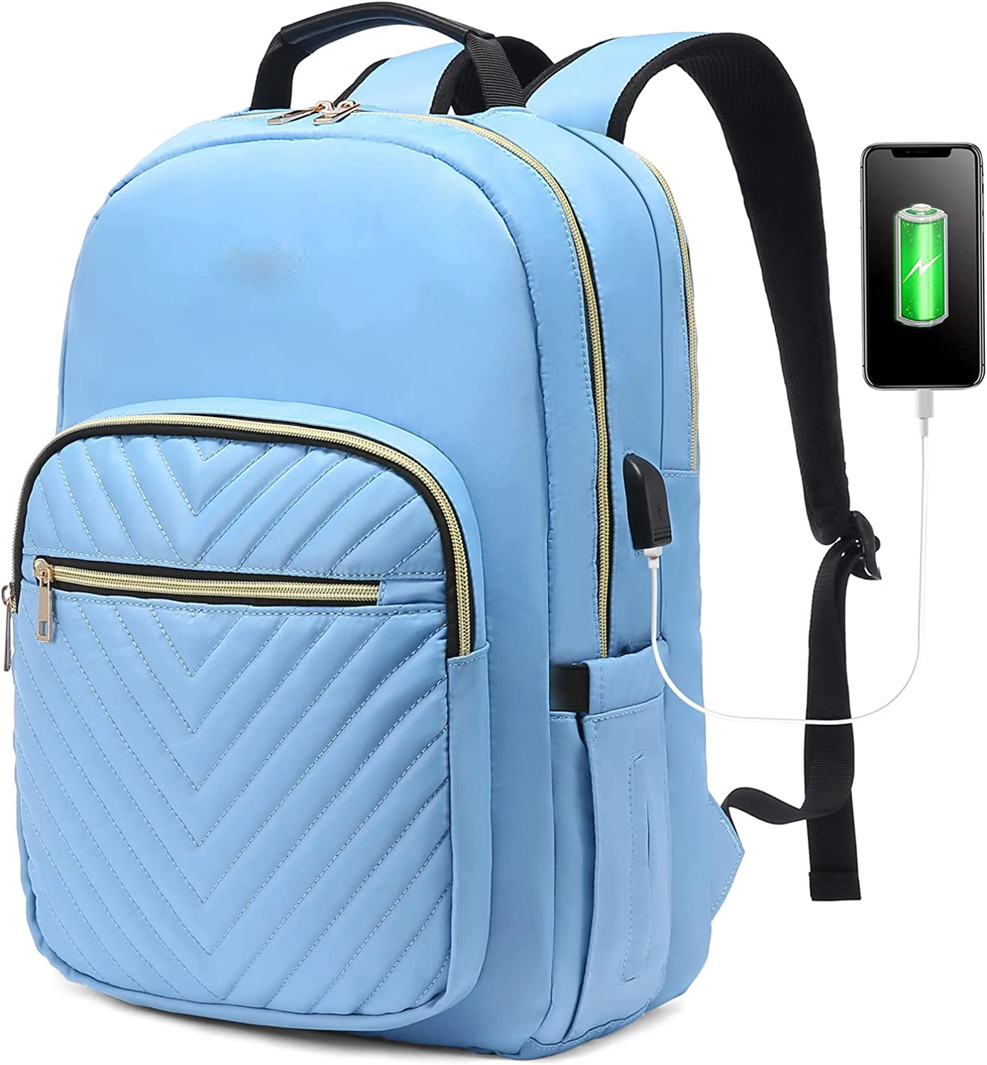 Водонепроницаемый дорожный Рюкзак-кошелек, стильный женский рюкзак, сумки для работы и компьютера, школьный портфель для учеников с USB-портом