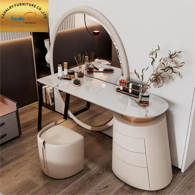 Luxury Beauty Dressing Table Sets Makeup Table Modern Vanity Dressing Table With Mirror Dresser