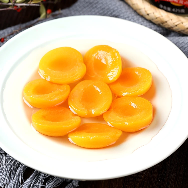 Оптовая продажа пищевых продуктов 410 г консервированные абрикосы для консервов в сиропе