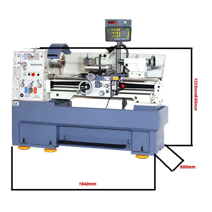 CM6241Gap bed horizontal manual lathe machine Torno turning lathe machine