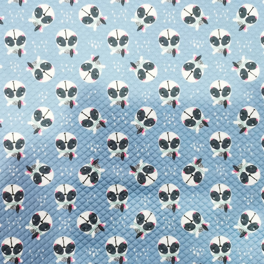 High Quality No MOQ Factory Fabrics Wholesale 100% Polyester Custom Printed Fabric Bullet Fabric For Blanket