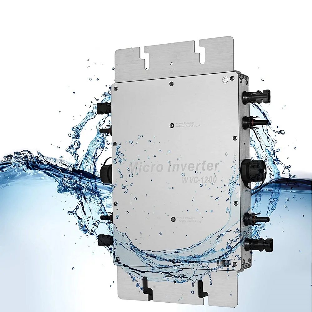 Demuda оптовая продажа электрической мощности инвертор 600w 800w 1200w 220v на сетки галстук инвертора со слежением за максимальной точкой Wi-Fi 3 фазы микро-инвертор для солнечной