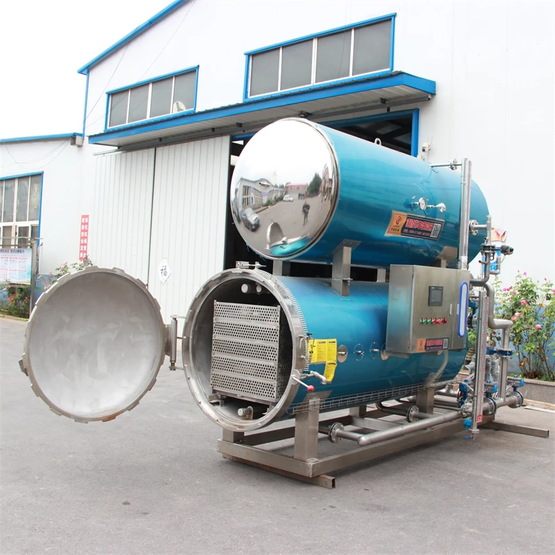 Industrial Steam Retort Sterilizer Water Autoclave for Canning for Farm Industries
